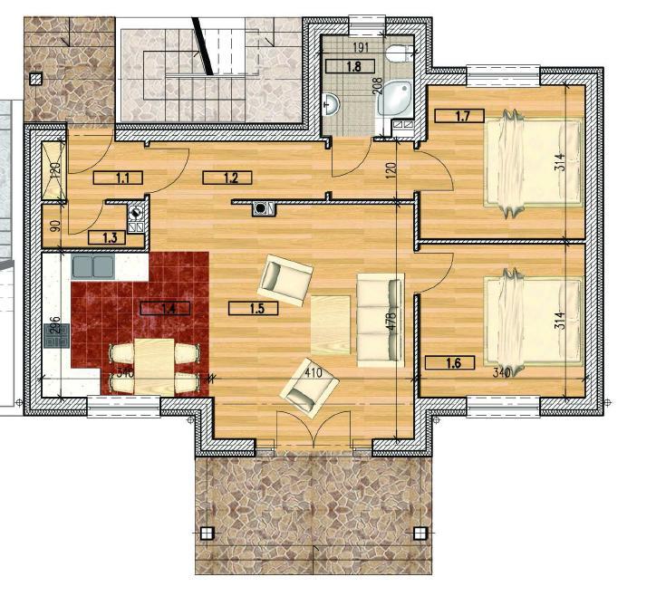 "Rodzinny Apartament Pod Sniezka 2" Na Osiedlu "Apartamenty Pod Sniezka" Карпач Экстерьер фото
